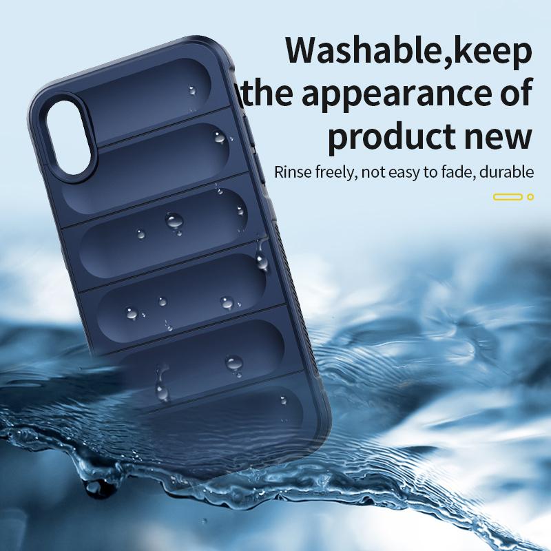 Für iPhone XS Max Hülle Hautfreundlich Stoßfest Silikon TPU Handy Rückseite für iPhone X XR XS Max Hülle Fundas iPhone XS Max