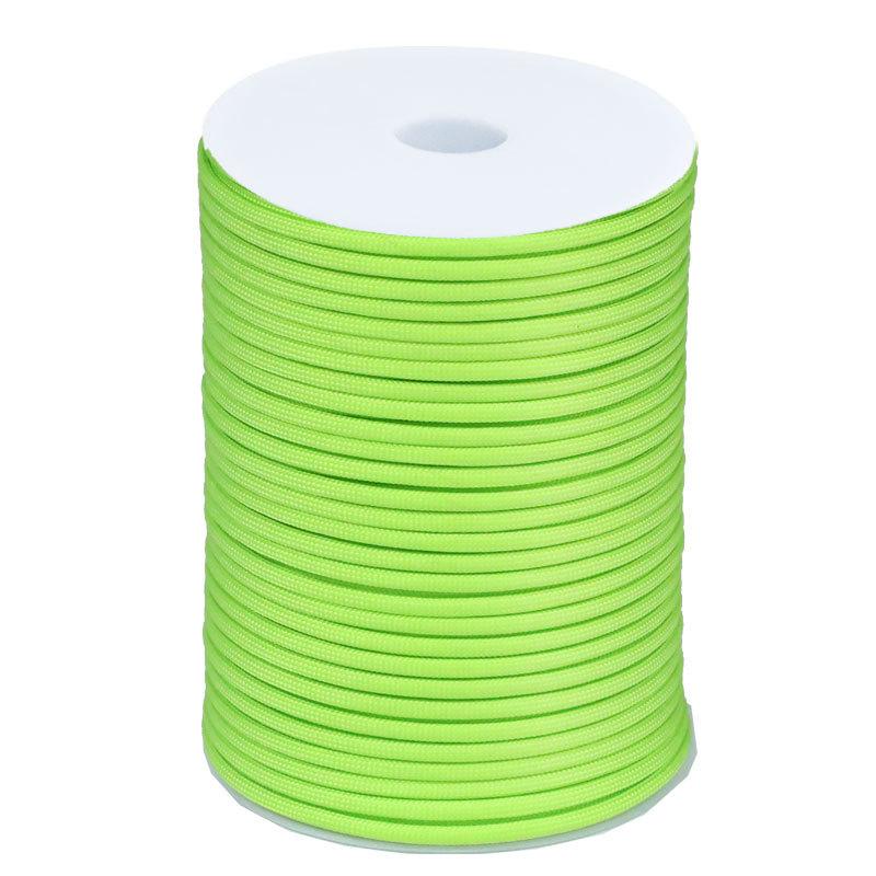 100 M Outdoor Seven-Core Umbrella Rope 4mm Umbrella Rope Bracelet Braided Line Military Fan 7-Core Survival Umbrella Rope