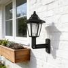 1-2PCS Solar Garden Lights Outdoor LED Street Light Wall Lighting Fixture Exterior Garden Lighting And Decorative Illumination