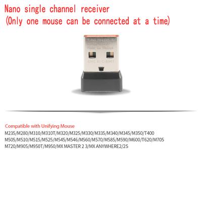 Ασύρματος Δέκτης Dongle Unifying Προσαρμογέας USB Για Ποντίκι Πληκτρολόγιο PC Logitech
