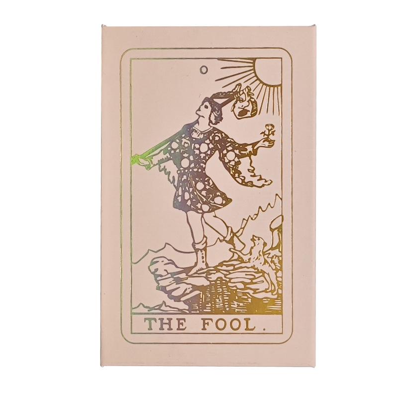 Witekin Gold Foil Tarot Cards: Complete Set for Beginners with Analysis