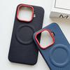 Magnetic Ring With Red Circle Lens Heightened protect Case For IQOO Z11 Turbo Z10 Turbo Pro + vivo IQOO 15 13 Slim Back Cover