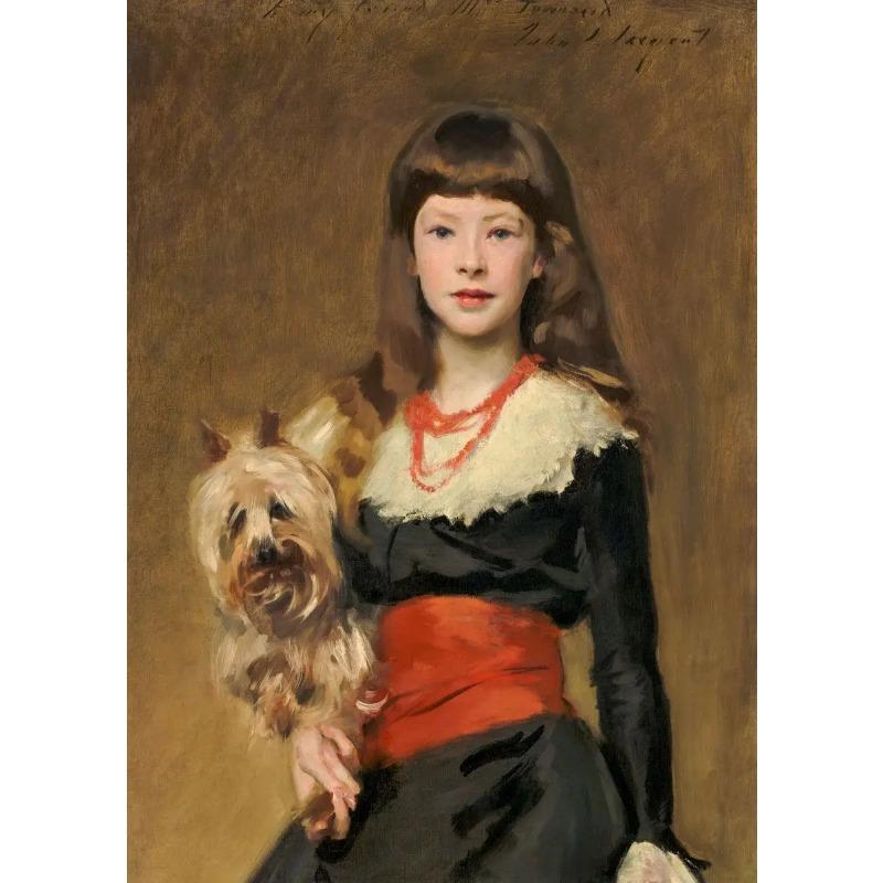 John Singer Sargent Berühmter Maler Weibliches Porträt Sammlung Poster Elegante Frau Leinwandgemälde Wandkunst Raum Heimdekor