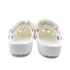 Crocs Classic Clog Harley Quinn Deeds Girly School Style Niche Design Travel Beach Street Fashion Trend EVA Hole Shoes Unisex White