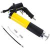 400CC Air Operated Grease Gun Flexible Hose Heavy Duty Air Compressor Grease Gun 2 Coupler Portable Grease Gun 1 Bent Metal Pipe
