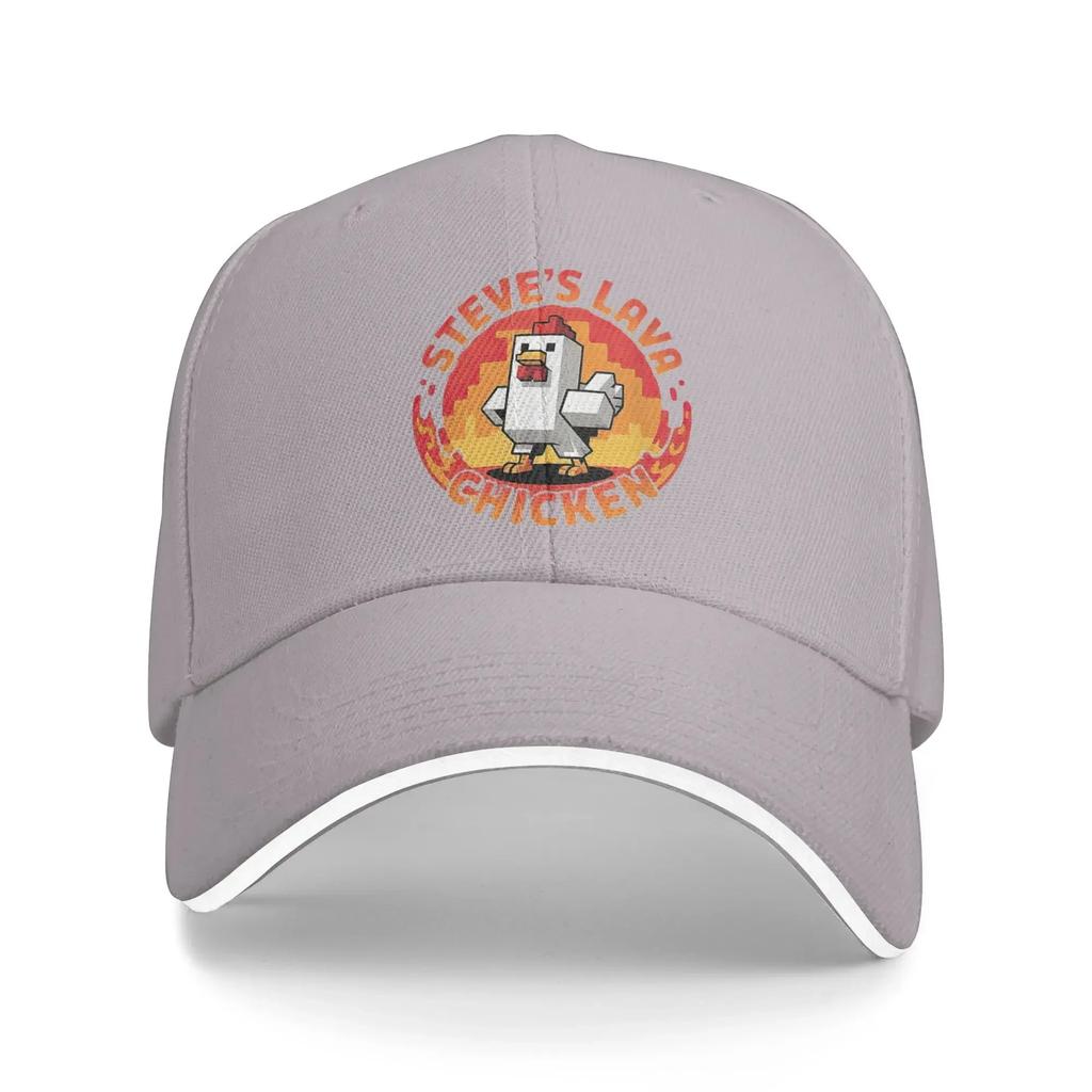 Lava Chicken Baseball Cap Meme Casual Trucker Hat Summer UnisexTeens Outdoor Gym Snapback Cap