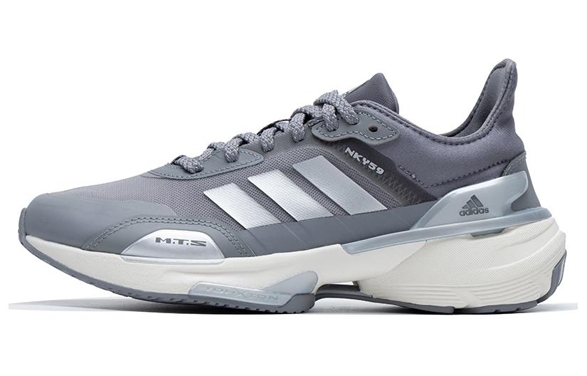 Adidas MTS Cushioning Slip Resistant Abrasion Resistant Low top Running Shoes Unisex Gray Silver JI4189 44