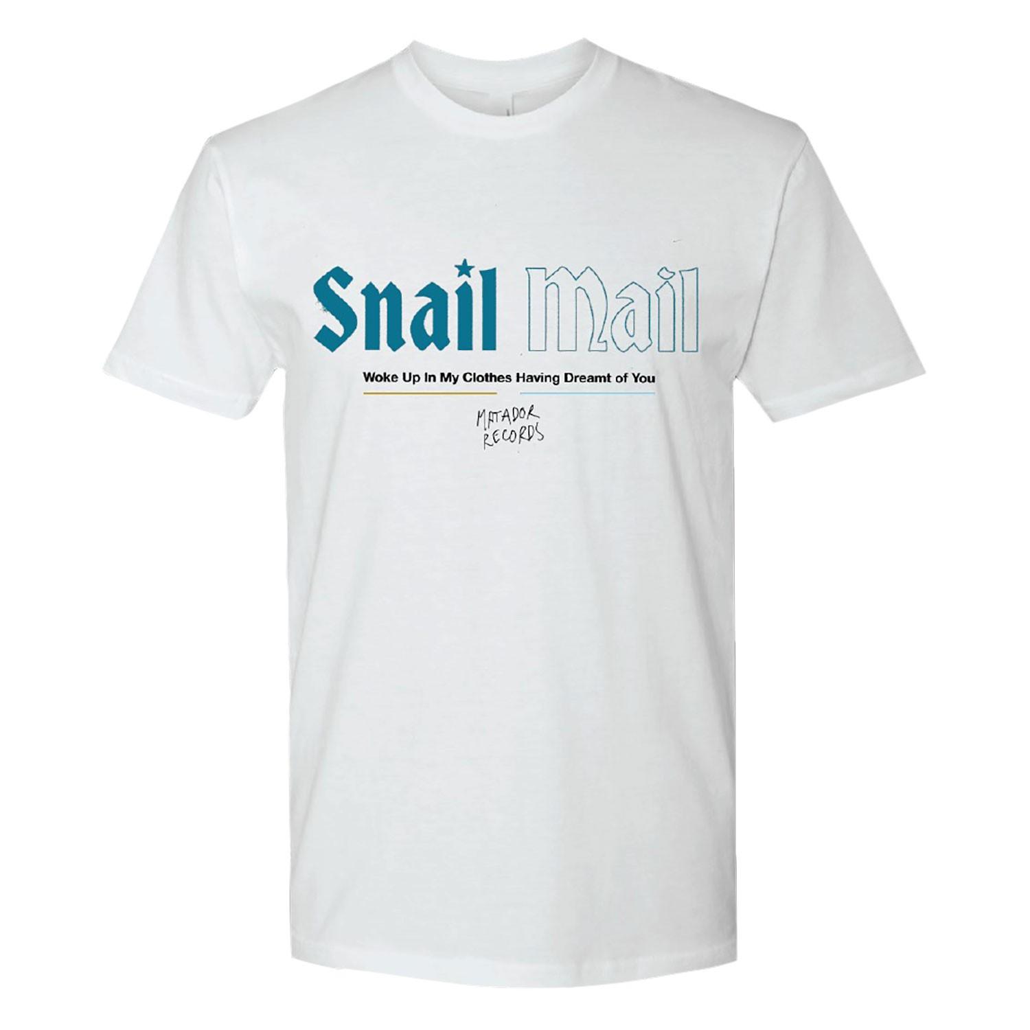 Men s Snail Mail Heat Wave T-shirt Small White XL