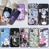 IK26 Emilia Ram Rem Phone Case for Samsung Galaxy M06 M15 M16 M35 M55 M56 A36 A42 A50 A50S A51 A52 A32 A33 A05 A05S A06 A16 A20