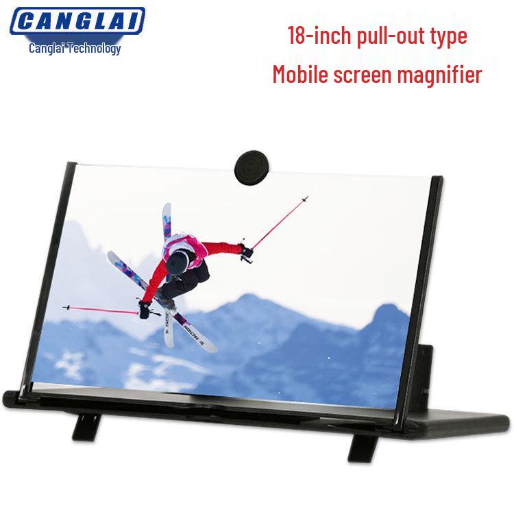 18-inch Ultra-Clear Pull-out Phone Screen Magnifier with Eye Protection
