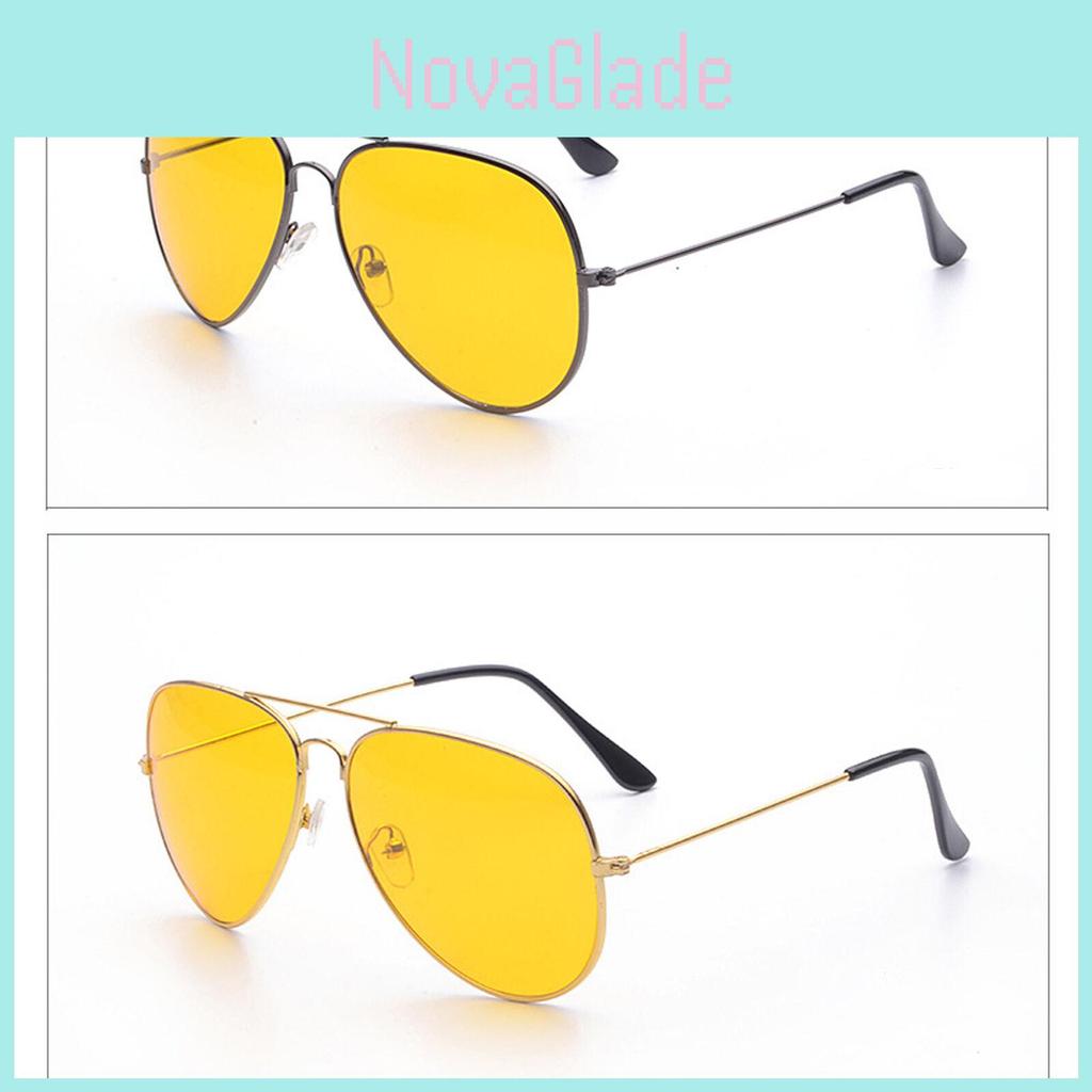 Vue De Nuit Nv Brillen Wie Im Fernsehen Gesehen Nachtsicht Flieger 100% Uva Uvb Gelbe Gläser für Nachtfahrten