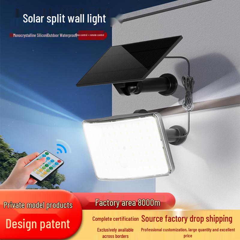 Super Bright Solar Outdoor Courtyard Light: Auto-On, Indoor/Outdoor for New Rural Homes YH0633