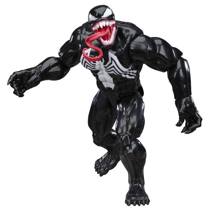 Figur Venom 30 cm Deluxe, Titan-Serie, Superhelden-Spielzeug für Kinder, Marvel Spider-Man, ab 4 Jahren