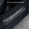 Auto Türschwellen Schutz Transparent Dekoratives Abzeichen Aufkleber Für Kia Ceed Sorento Sportage Niro Optima Picanto Rio Morning Forte K8
