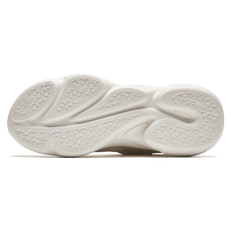 New Anta Abrasion Resistant Slip Resistant Low Top Casual Shoes Women's Beige Pink 922338888-7