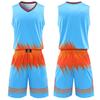 Mens Basketball Jersey Set Training Uniform Team Sport Shirt Sleeveless Vest Athletic Wear