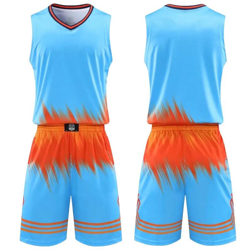Mens Basketball Jersey Set Training Uniform Team Sport Shirt Sleeveless Vest Athletic Wear