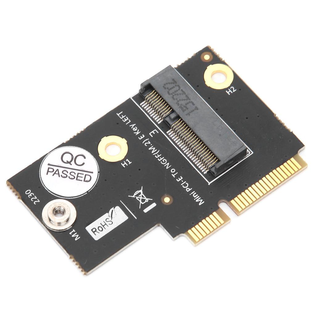 M.2 NGFF Key E to LowProfile Mini PCIE Adapter Converter Wifi for intel AX200 Lenovo Y510P