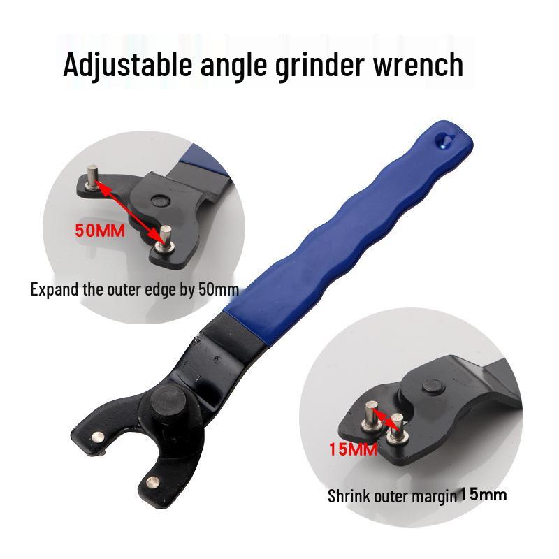 Adjustable Angle Grinder Wrench - Power Tool Accessory