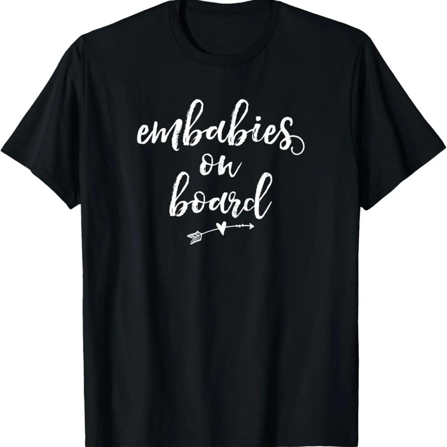 IVF Lucky Transfer Day Embryo Infertility Support Embabies T-Shirt S