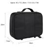 Portable Hairdressing Tool Storage Bag Scissors Comb Hair Clipper Storage Case Black