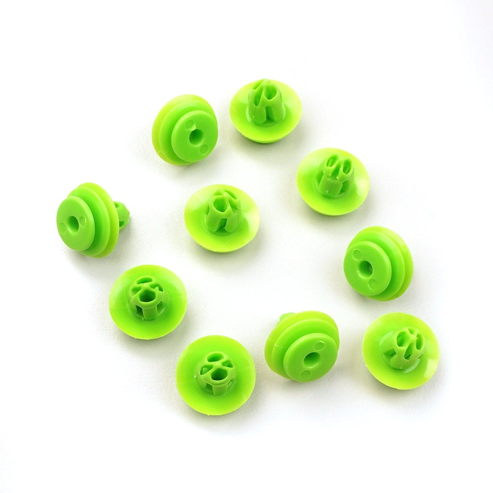 

BCF5022 10 Pieces Door Panel Interior Trim Retainer Green Clips for Honda 91560 SZW 003