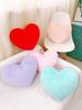 Heart-Shaped Imitation Rabbit Fur Love Pillow - Creative Sofa Cushion and Bedside Decoration Ornament
