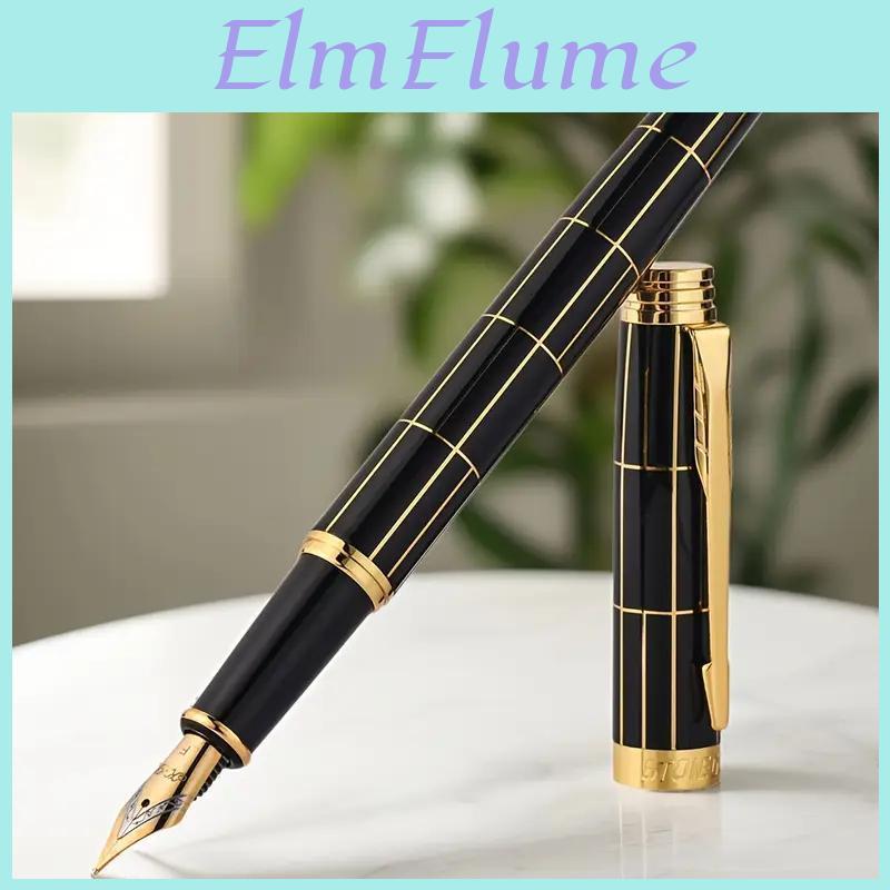 Luxury Pen Fountain Metal Fountain Pen Calligraphy Pen For Drawing Journaling Business Signature Gift Pen For Men And Women School Office Use
