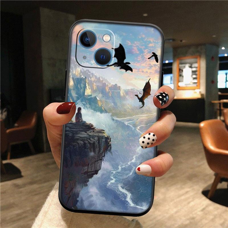 IK30 Fourth Wing Dragons New High-End Shell Phone Case for Redmi Note 13 14 Pro+ Plus A3 A3X 13X 13C 13R 14S 14C 14R