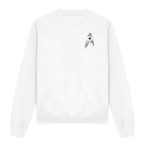 Star Trek: Discovery Unisex Adult Medical Badge Sweatshirt