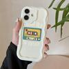 Cartoon Cassette Phone Case for Apple 17 Pro Max/iPhone 16/15/14/13 Pro