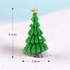 Christmas small gifts, micro-landscape snow scenery, landscaping ornaments, Christmas tree accessories, various sizes of simulated trees