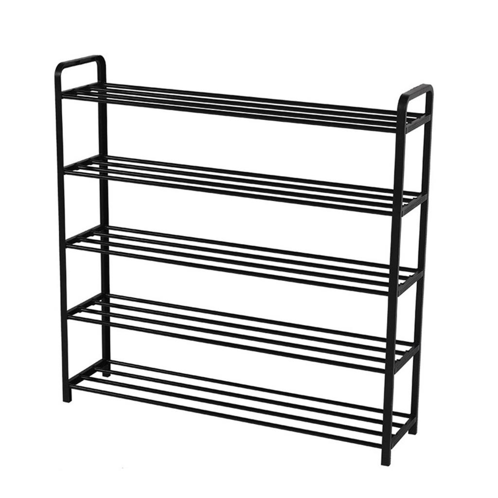 1piece 4 Niveles de tubos de acero a prueba de polvo desmontable zapatero Organizador Shelf 1piece 4 Niveles de tubos de acero a prueba de polvo desmontable zapatero Organizador Shelf