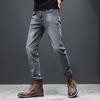 Brand Men 'S Slim Jeans Stretch Retro Old Jeans Male Denim Trousers High Quality Pants 