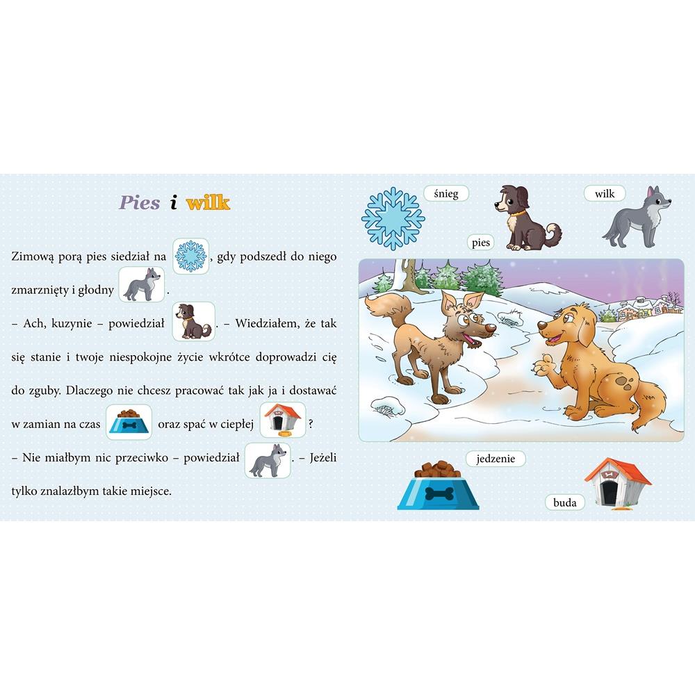 Fairy Tales with Pictures City and Country Mouse Dog and Wolf Fairy Tales for Children