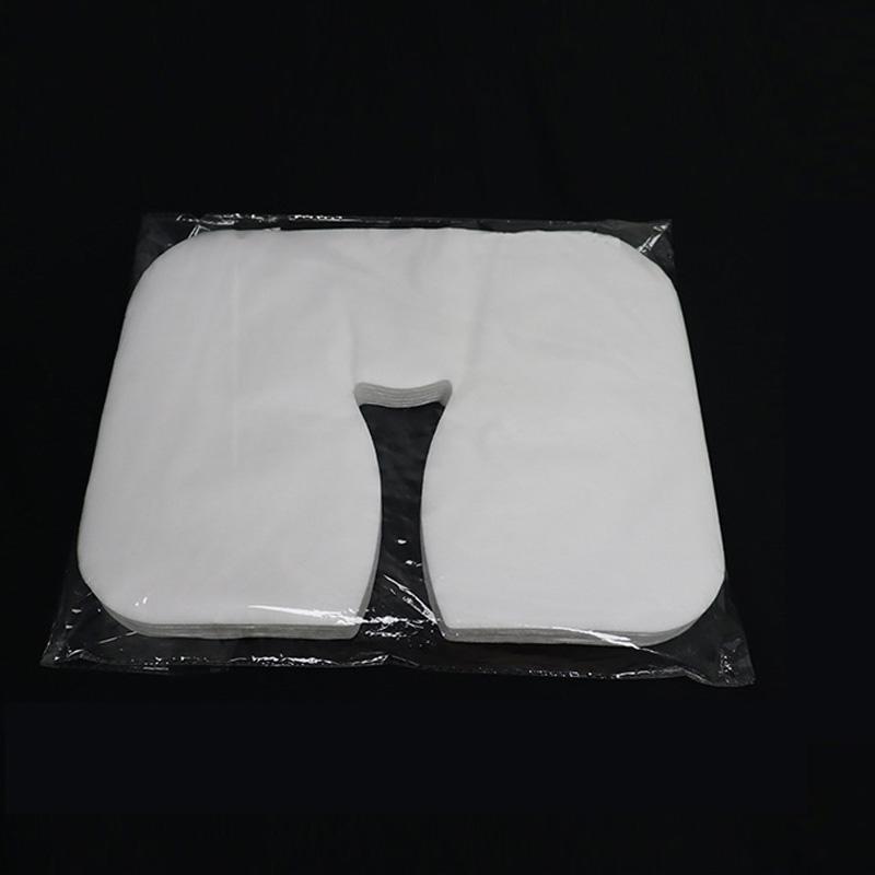 

100Pcs/Bag Bed Salon Disposable White Headrest SPA Non-woven Table Cover Pillow