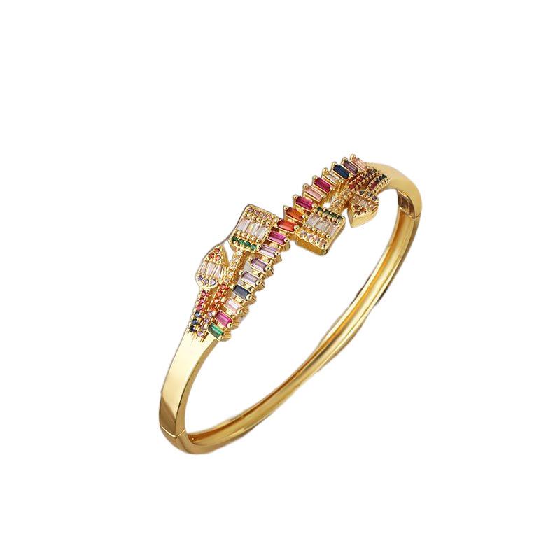 Fashionable Women's Bracelet Stone Versatile Buckle Bracelet