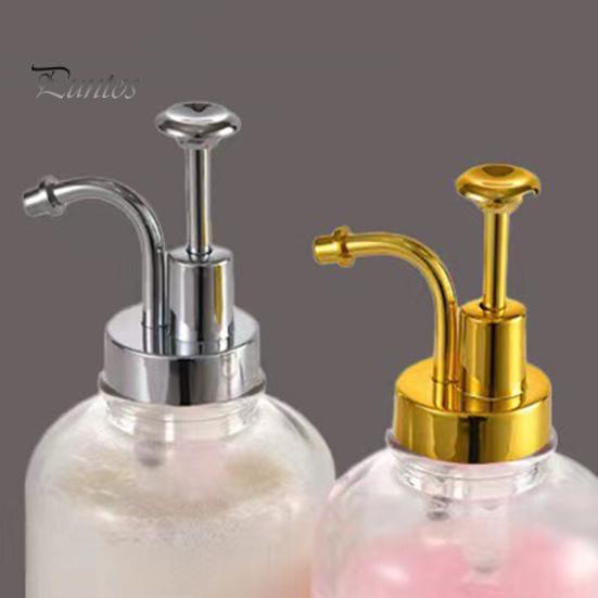 2 Stück 17 Unzen Kaffee-Sirup-Spender, Klarglas-Sirup-Pumpflasche, Kaffee-Bar-Zubehör, Shampoo-Spender für Zuhause, Hotel, Restaurant