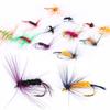 12 Paper Card Fly Hook Set Fly Fishing , Wild Fishing  Hook