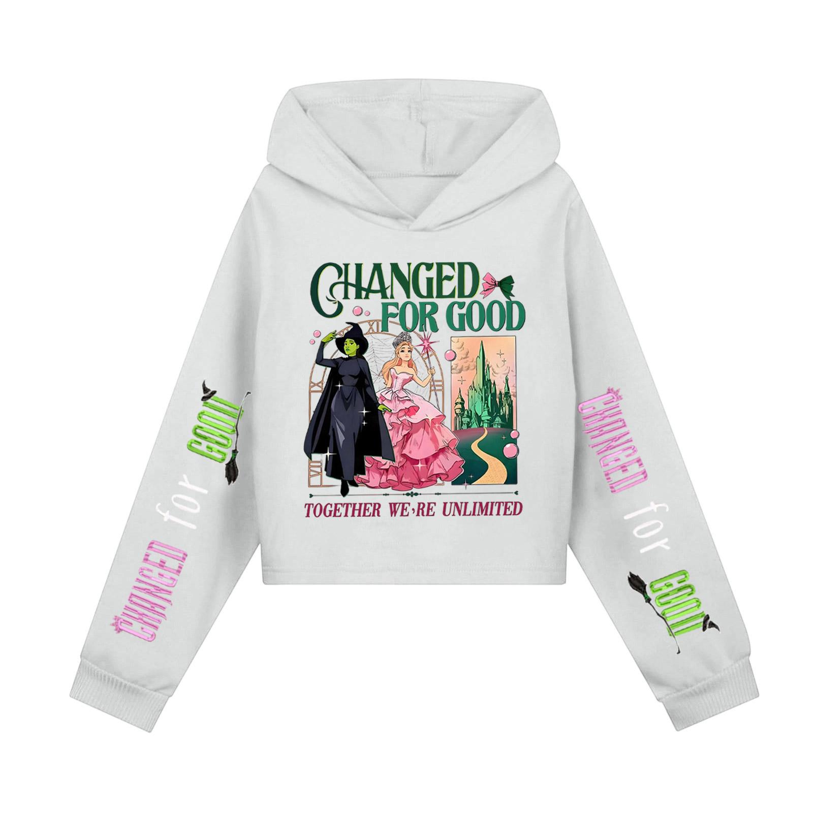 

Children s Hooded Hood, Trendy Long Sleeved Witch Hoodie 160