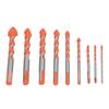 9Pcs Masonry Drill Bits Set Cemented Carbide Industrial Strength Carbide Tip for Wood Ceramic Tile