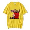 Eleven Eddie Munson Demogorgon Cute Cannibal Flower T Shirt Unisex Women Cotton Casual Tshirts Fashion Loose Short Sleeves Tshirt