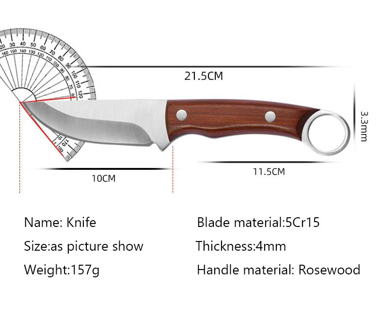 Stainless Steel Kitchen Knife Slicing Knife Fish Knife Meat Cleaver Cutter Tool