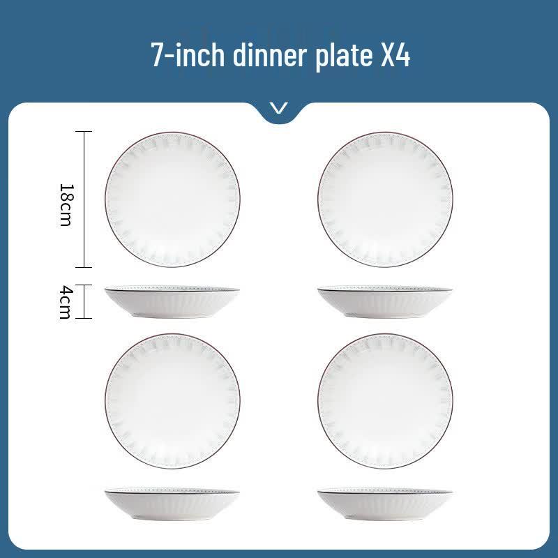 KANGMO Colored Ceramic Dinnerware Set