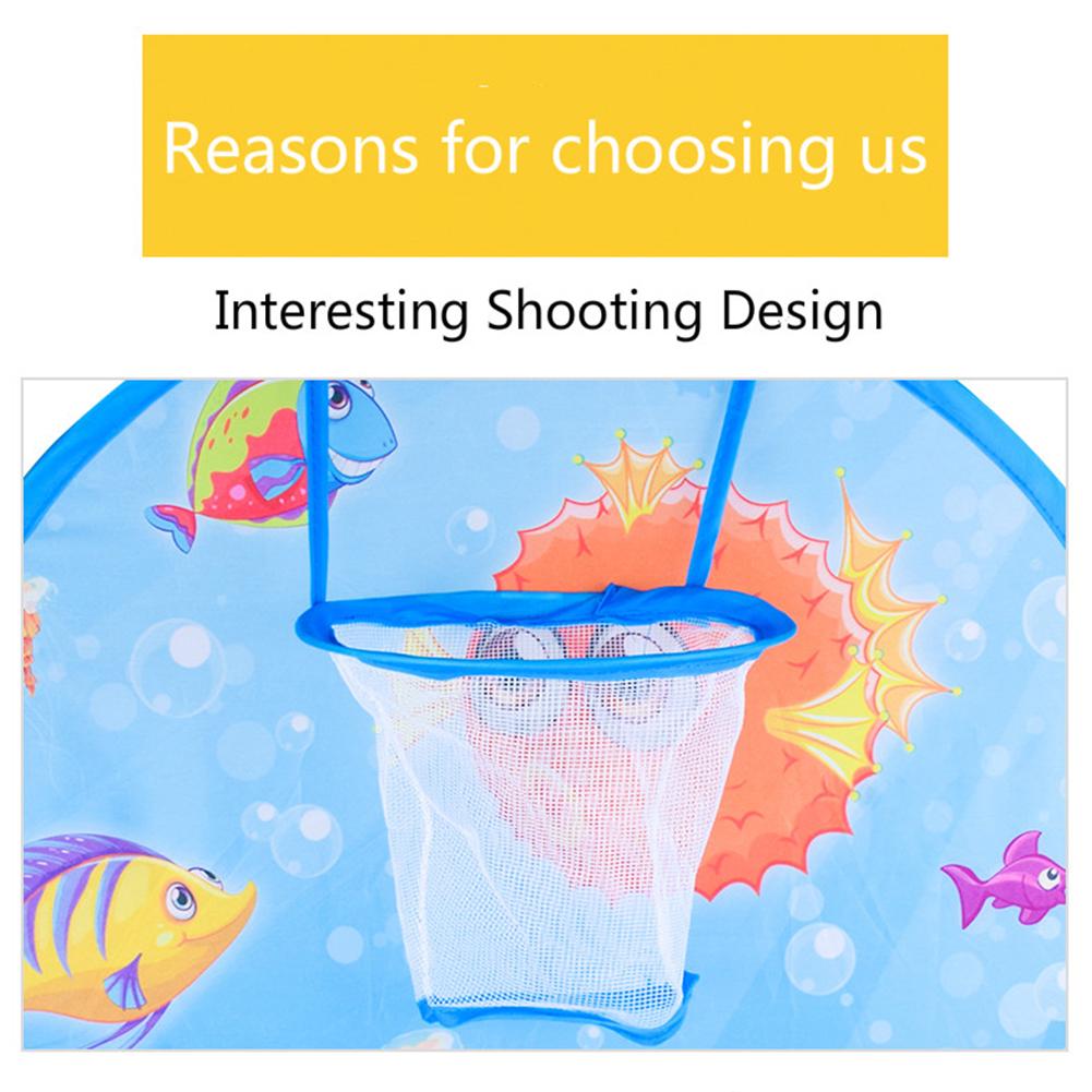 New Foldable Children Kids Sports Basketball Shoots Ball Ocean Pool Play Tent Game House for baby