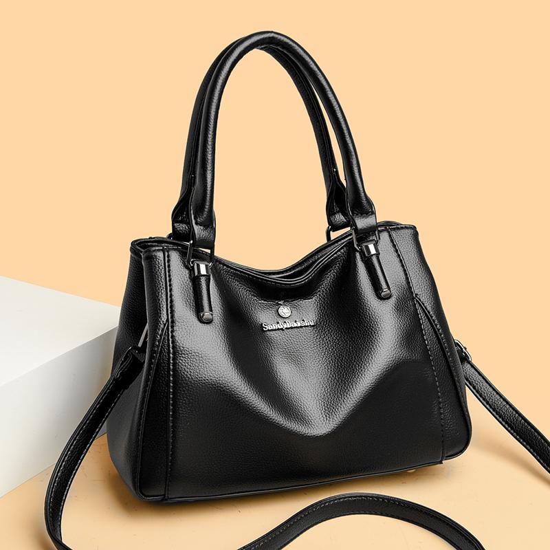 Neue Hochwertige PU Damen Handtasche Schulter Crossbody Taschen Tragetasche für Studentinnen Damen Handtasche Bolsa Bolsas Para Mujeres