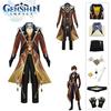 Genshin Impact Zhongli Cosplay Halloween Party Suit For Adults