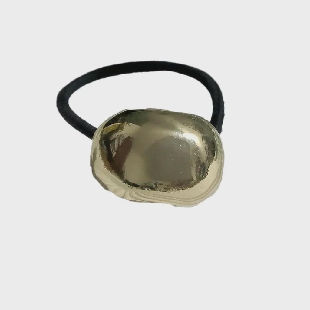 Metallic Braided Hair Ties: Fashionable Ponytail Bands