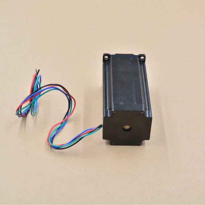 Link CNC 57 Stepper Motor 23HS2442: Single Axis, Two-Phase, Four-Wire, 112mm, 4.2A, 8mm Diameter.