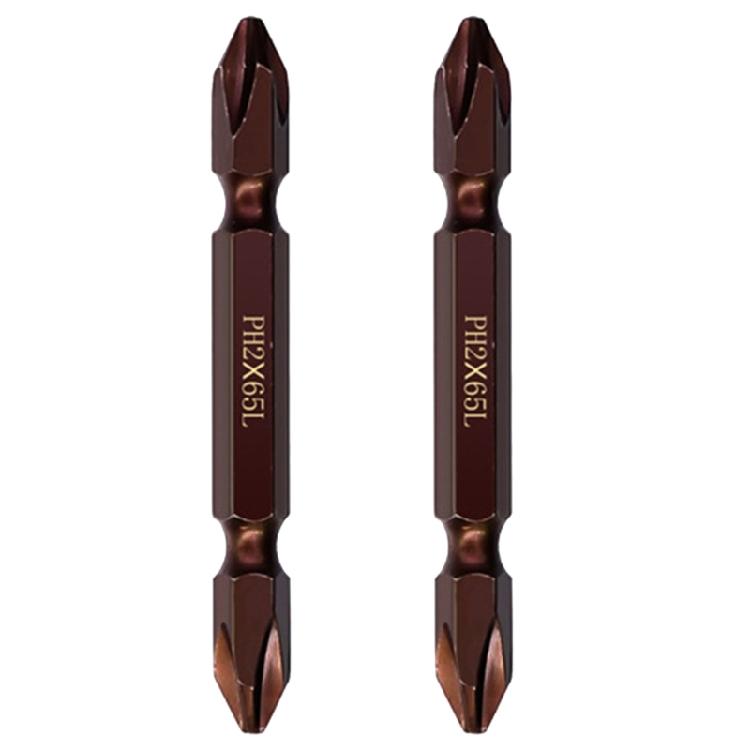 

Double Head Screwdriver Bit Set Magnetic 1/4 Hexes Shanks Steel Drill Bit Security Bit 65mm-300mm